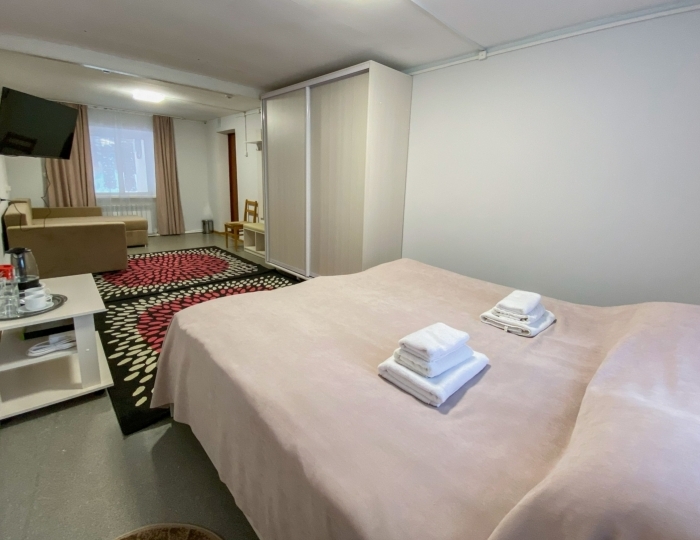 Домик 1-местный 5 категории Стандарт №3 ИК - Санаторий «Карагай» Большеустьикинское