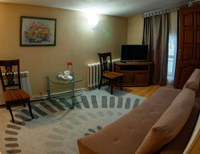 Коттедж Коттедж №2 Люкс 1-местный 2-комнатный без балкона 2 этаж - Санаторий «Карагай» Большеустьикинское