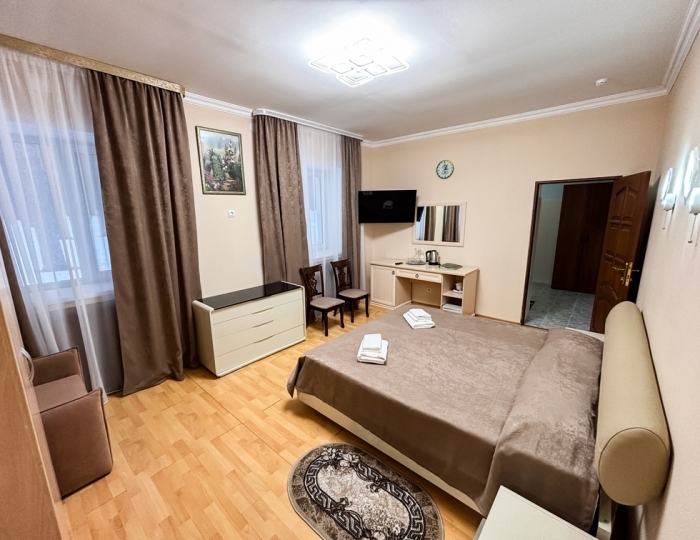 Коттедж Коттедж №2 Полулюкс1-местный без балкона - Санаторий «Карагай» Большеустьикинское