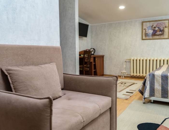 Коттедж Коттедж №2  Полулюкс 1-местный без балкона мансарда - Санаторий «Карагай» Большеустьикинское