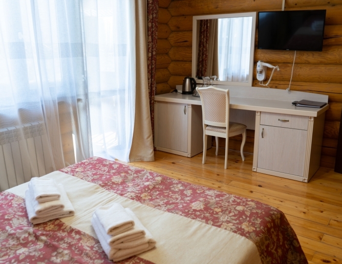 Коттедж Коттедж №4,5 Люкс №4,9 2-комнатный с балконом - Санаторий «Карагай» Большеустьикинское