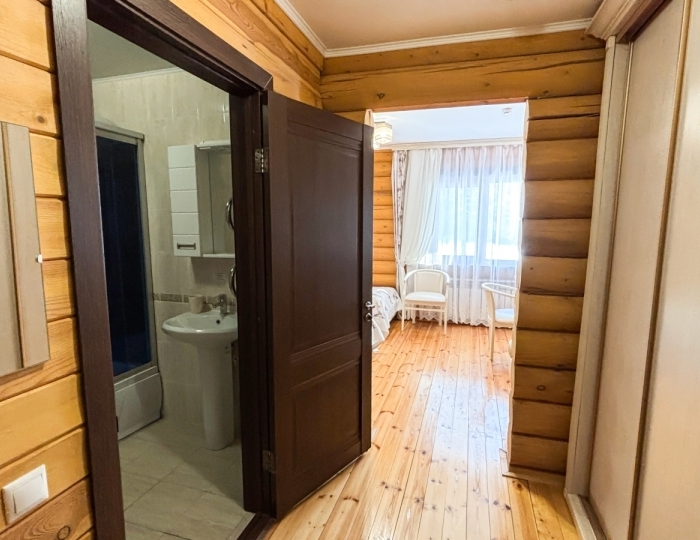 Коттедж Коттедж №4,5 Стандарт №3,8 2-местный без балкона 1 этаж - Санаторий «Карагай» Большеустьикинское