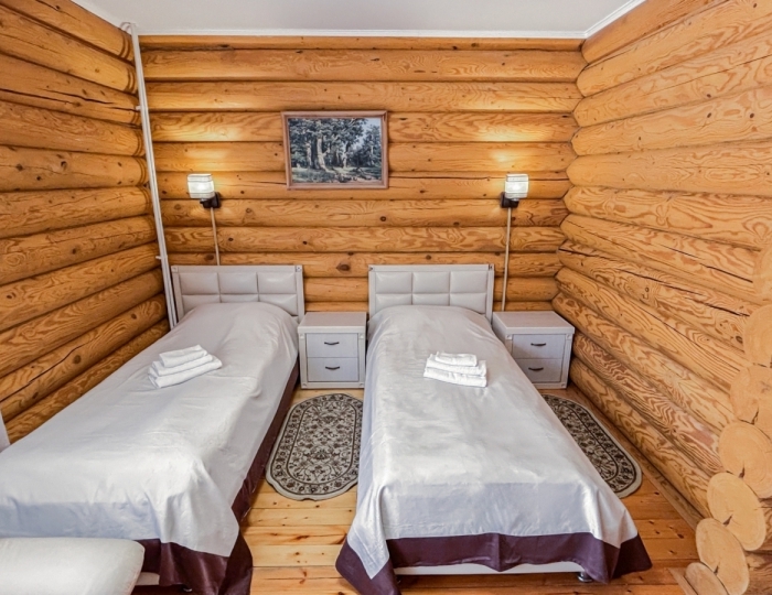 Коттедж Коттедж №4,5 Стандарт №2,7 2-местный с балконом 1 этаж - Санаторий «Карагай» Большеустьикинское