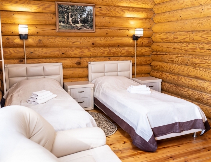 Коттедж Коттедж №4,5 Стандарт №2,7 2-местный с балконом 1 этаж - Санаторий «Карагай» Большеустьикинское