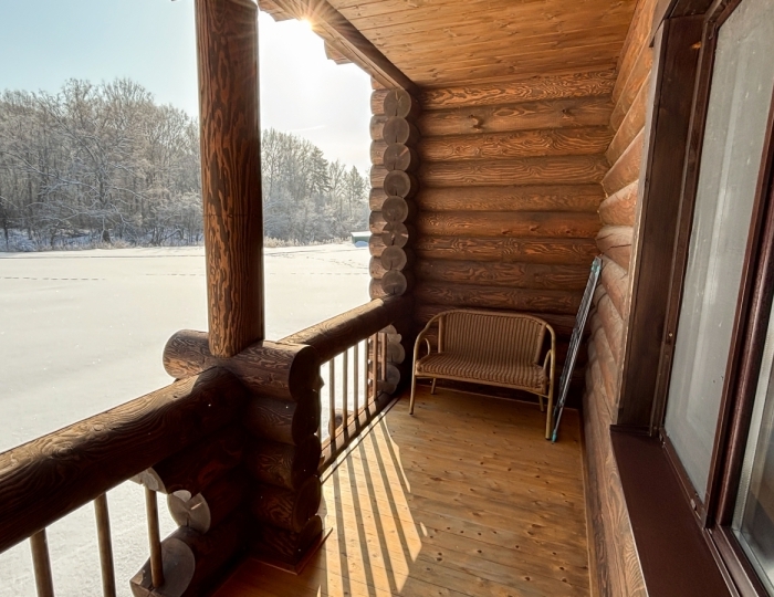 Коттедж Коттедж №4,5 Стандарт №2,7 2-местный с балконом 1 этаж - Санаторий «Карагай» Большеустьикинское