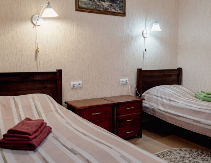 Стандарт Корпус №1 2-местный без балкона 1,2,3 этаж - Санаторий «Карагай» Большеустьикинское