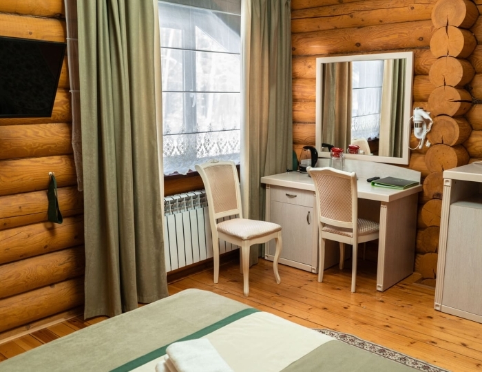 Коттедж Коттедж №4,5 Полулюкс 1-местны Без балкона 2 этаж - Санаторий «Карагай» Большеустьикинское